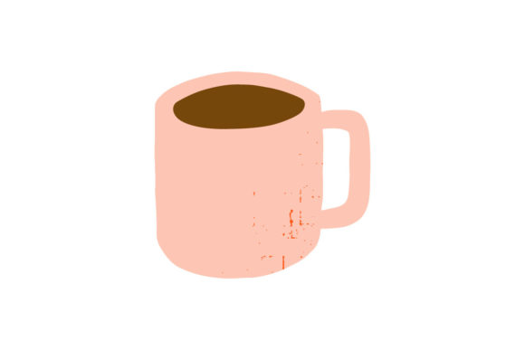 Modern Cup Mug Hot Beverage Illustration Graphics