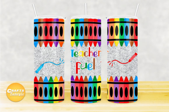 Skinny Tumbler Design Teacher Fuel: Graphics & Crafts
