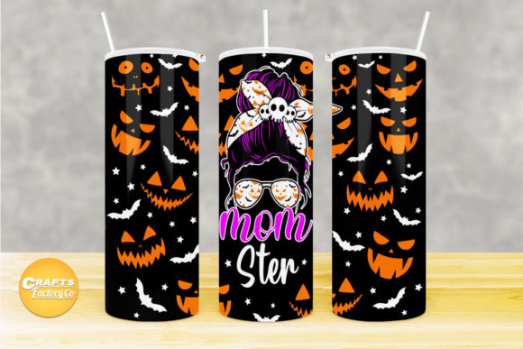 Skinny Tumbler Sublimation Momster: Graphics & Crafts