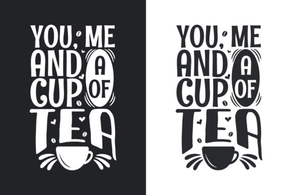 You, Me and a Cup of Tea: Graphics for Print Templates