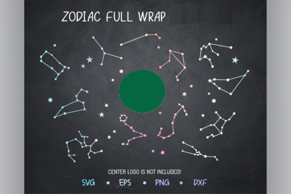 Zodiac Star, Venti Cold Cup 24 Oz Graphics